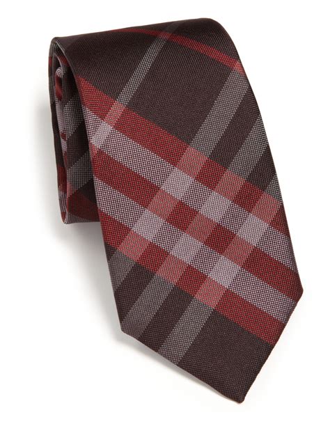 tie burberry red|Burberry ties on sale.